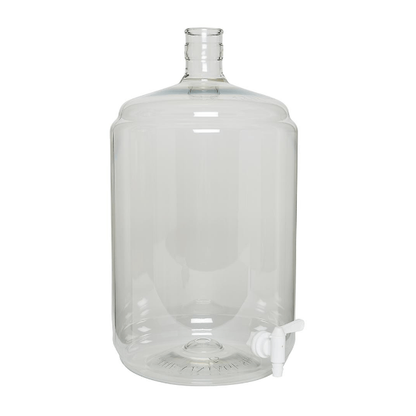 CARBOYS - 23L (6 Gal) Plastic PET Carboy Ported With Spigot